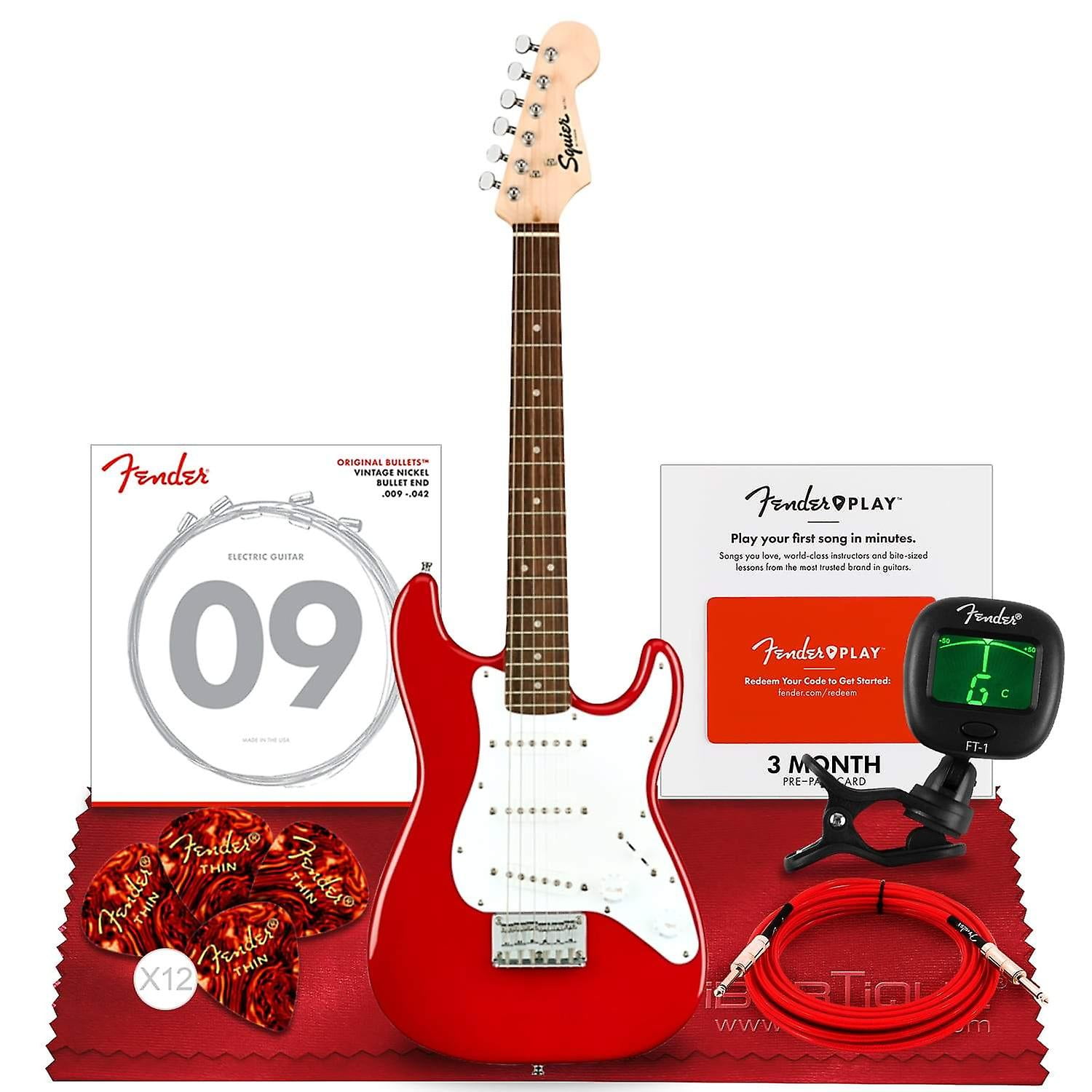 Fender miniストラトキャスター 赤 Fender miniストラトキャスター 赤 - メルカリ