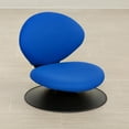 thumbnail image 6 of Norwood  360-Degree Swivel Padded Floor Chair with Back Rest Seating for Teachers, Students, and Gamers Blue, 6 of 9