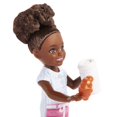 thumbnail image 3 of Barbie Chelsea Poupée Chelsea peut être… Barista, poupée et acc., 3 of 6