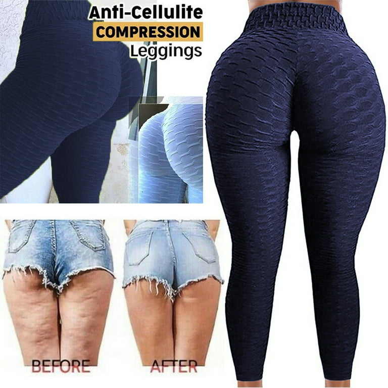JGS1996 Butt Lifting Anti Cellulite Leggings for Women High