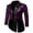 purple, variant on HYwys Mens Sequin Tuxedo Jacket Slim Fit Tailcoat Dress Coat Swallowtail Dinner Party Wedding Blazer Suit