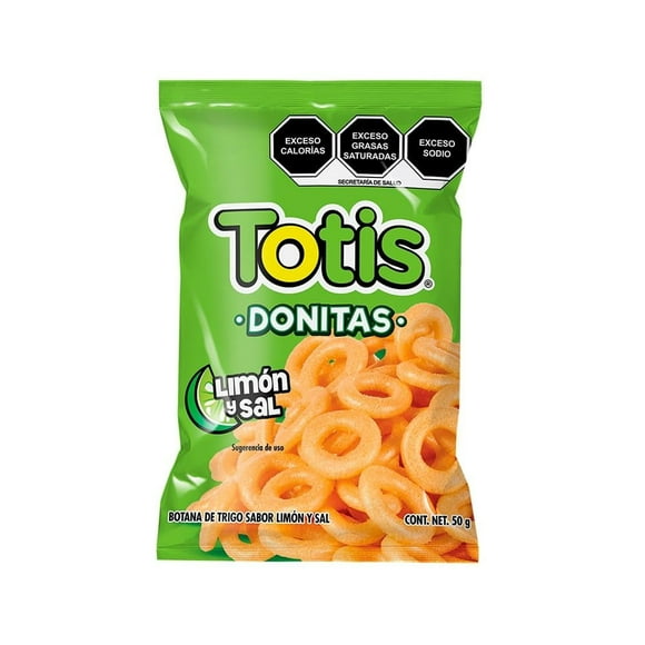 Donitas Totis La Costeña sal y limón 50 g