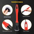 thumbnail image 4 of Auto Detailing Brush, 5PCS Detailing Brush, Car Cleaning Brush, Car Cleaning Brush for Car Motorcycle Automotive Cleaning Wheels, Dashboard, Interior,, 4 of 5