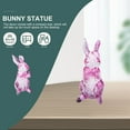 thumbnail image 3 of MasteelfCA Crystal Bunny Ornament Lovely Bunny Decoration Rabbit Decoration Home Ornament, 3 of 8