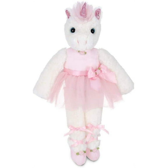 Bearington Dreamer Ballerina 14 Inch Ballerina Doll - Unicorn Stuffed Animals for Girls - Dance Recital Gifts for Girls