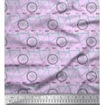 thumbnail image 1 of Soimoi Moss Georgette Fabric Bicycle Transport Print Fabric by Yard 42 Inch Wide, 1 of 3