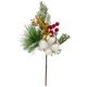 thumbnail image 4 of Aguja Simulada, Arreglo Floral Navideño con Plantas Verdes, Decoración para Árbol de Navidad, 4 of 7