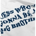 thumbnail image 4 of Announcement New Baby Big Brother Youth T Shirt Tee Boys Infant Toddler Brisco Brands 6M, 4 of 5
