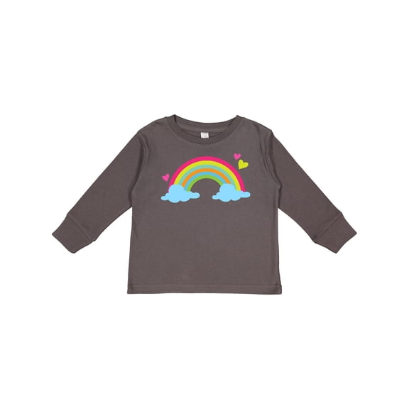 Inktastic Rainbow Boys or Girls Long Sleeve Toddler T-Shirt