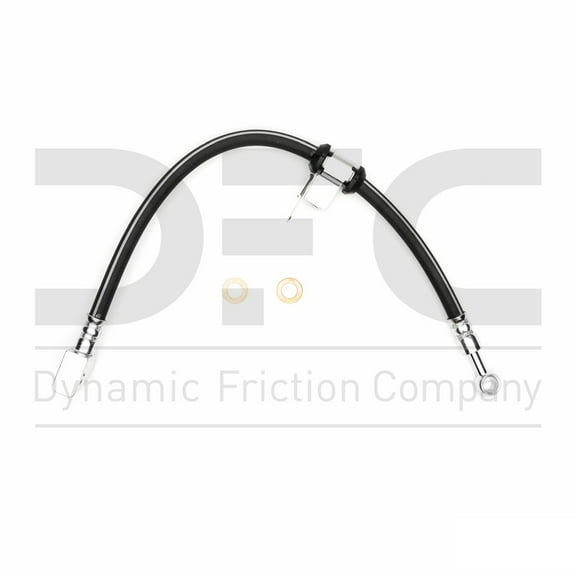 Front Left Dynamic Friction Company Brake Line Hose 350-59013 For 1983-1984 Honda Prelude