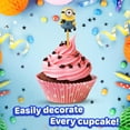 thumbnail image 3 of 24x MINI Cupcake Toppers – Strong Picks Happy Birthday Décor, Cupcake Decorations for Kids Birthdays, 3 of 4