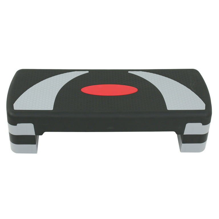 ZenSports 30'' Adjustable Workout Aerobic Step Platform W/4 Risers 4’’-  6’’- 8’’, Exercise Stepper Non-Slip Surface