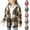 Brown, variant on ATOGUTA Kids Jackets Girls Kids Long Sleeve Fleece Winter Warm Outwear Hooded Plaid Clothes Size 4T-15, Green