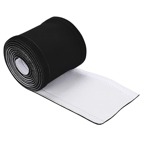 Neoprene Troll Sleeve, Trolling Motor Wires/Cable Organizer Sleeve - Black/White (1Pack),60 Inch