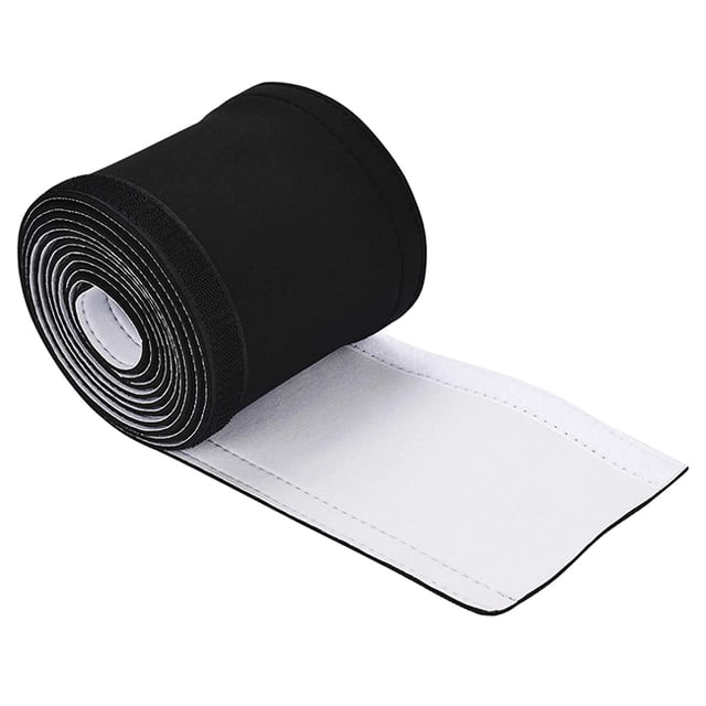 Neoprene Troll Sleeve, Trolling Motor Wires/Cable Organizer Sleeve - Black/White (1Pack),60 Inch
