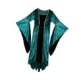 thumbnail image 3 of Disfraz actuación Halloween niños vestido cintura suave lazo fiesta accesorios club Verde XL, 3 of 8