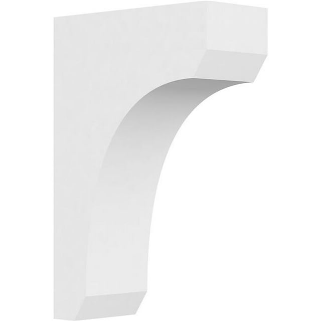 Ekena Millwork CORP03X08X12LGY Standard Legacy Architecture Grade PVC Corbel - 12 x 3 x 8 Po.