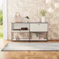 thumbnail image 3 of Armario de almacenamiento, aparador, estante de almacenamiento, muebles modulares, tablero de Metal de acero inoxidable para gabinete de sala de estar, 3 of 4