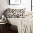 thumbnail image 6 of Pofeuu Daisies Flowers Print Polyester Microfiber Plush Pillowcases, Super Soft and Cozy Pillow Case Covers with Envelop Closure（Pillow core not included）-14"x20", 6 of 6
