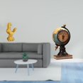 thumbnail image 2 of Figura de gallina con forma de globo terráqueo, decoración Feng Shui, estatua moderna, reloj de mesa, escultura para cumpleaños, aniversarios, oficina, 2 of 8