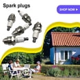 thumbnail image 5 of Riwesomey 5 piezas de bujías de motosierra, máquina recortadora de sierra eléctrica, Hardware de bujía, suministros de motor de repuesto para Jardín y Patio, 5 of 5