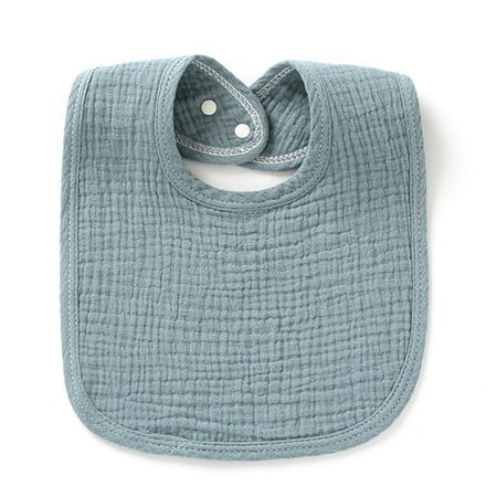 

EVEXPLO Baby Feeding Drool Bibs Infants 4-layers Cotton Gauze Saliva Towel Bandana Burp Cloth for Newborn Toddler
