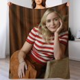 thumbnail image 5 of Sexy #1 Emily Blunt Blanket Super Soft Throw Blanket Silky Flannel Lightweight for Sofa, Bed Blanket All Season Use 40""*50"" （100 * 130cm）, Style, 5 of 6