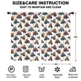 thumbnail image 2 of Blackout Kids Curtains,Monster Cartoon Truck White Pattern Children's Insulated Curtains Set Of 2,Bedroom Essentials,Toddler Room Decor 52"x84", 2 of 5