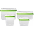 thumbnail image 4 of Rubbermaid FreshWorks Produce Saver, Medium and Large Storage Containers, With Lids, 8-Piece Set, 4 of 8