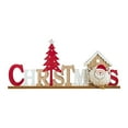 thumbnail image 1 of segolike Christmas English Letters Sign Christmas Decor Home Decor Collection Gift Crafts A, 1 of 9