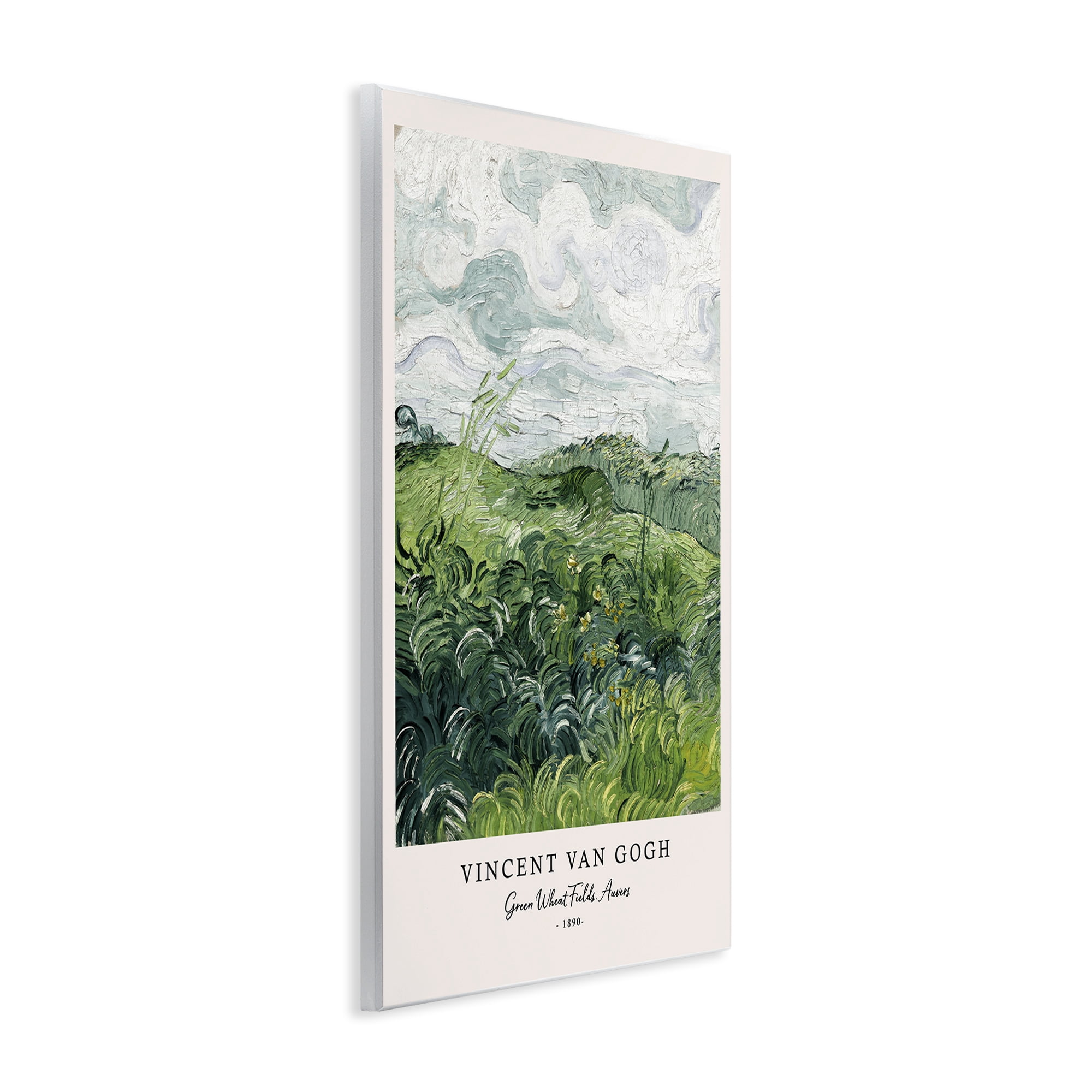 Stupell Industries Classic Green Wheat Fields Wall Plaque Art, design by Vintage Hustle