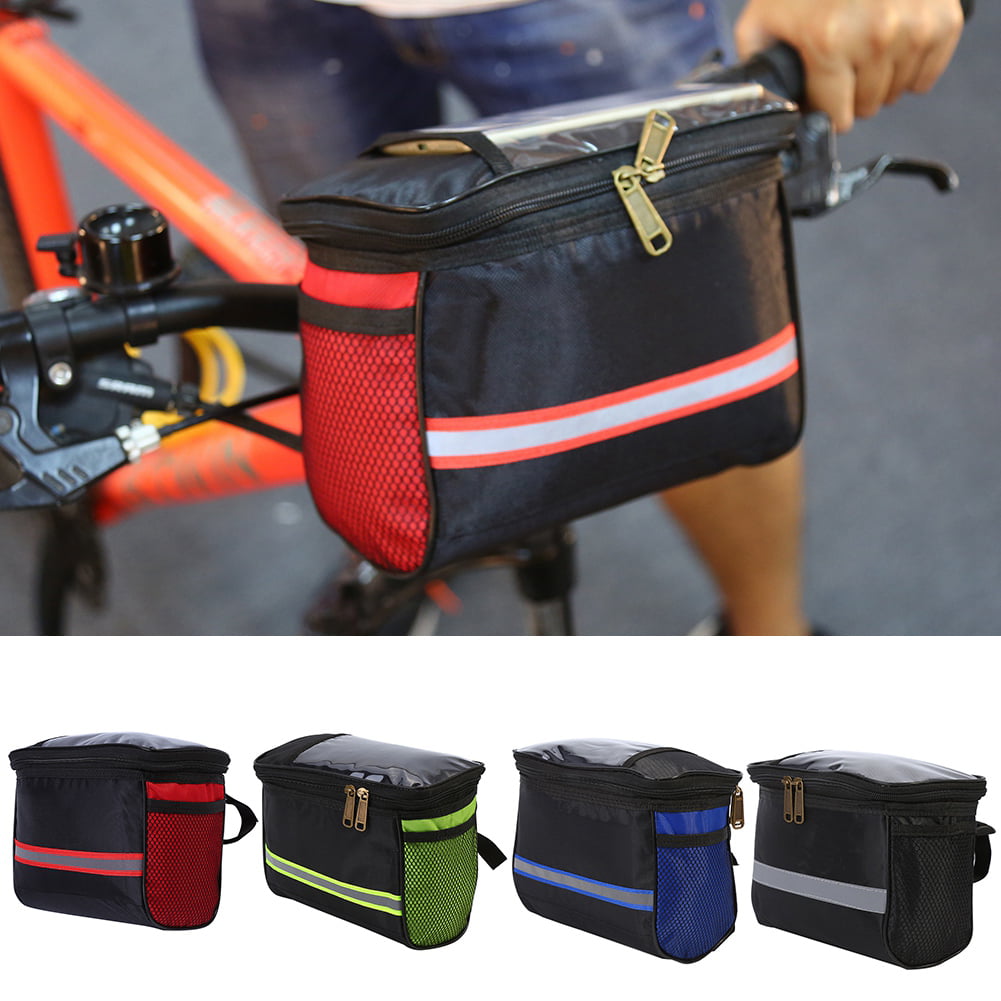 Tree-on-Life Waterproof Triangle Cycling Bicycle Bags Front Tube Frame Bag Bike Holder Saddle Pouch Handlebar Bike Accessories