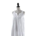 thumbnail image 3 of Handmade Women's Smock Tatting Lace Full-length Night Dress White (10/L), 3 of 3
