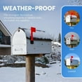 thumbnail image 5 of No Tools Needed Weather-Proof Mailbox Flag Replacement (Pack of 2) Strong Adhesive or Screws Red Flag for Mailboxes Outside – Two Installation Options, 5 of 7