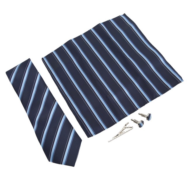 Cravates pour Hommes, Ensemble de Cravates Classiques Bleues Ensemble de Cravates pour Hommes Performance de Premier Ordre