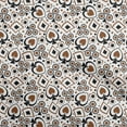 thumbnail image 1 of oneOone Silk Tabby Brown Fabric Poker Card Sewing Craft Projects Fabric Prints By Yard 42 Inch Wide, 1 of 5