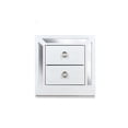 thumbnail image 2 of Buro Emilia Blanco y Plata - Kessa Muebles, 2 of 5