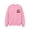 Pink, variant on HAOTAGS Girls Crewneck Sweatshirt,Long Sleeve Lightweight Fall Winter Pullover Tops Pink Size 7