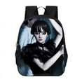 thumbnail image 1 of Study necessity Wednesday Backpack For Kids,Preschool Kindergarten Bookbag Cute Lightweight Kids Backpack For Boys Girls Elementary Kindergarten Preschool School Bag, 1 of 6