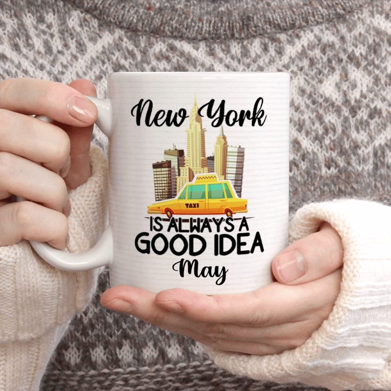 Greetings from Long Beach Long Island New York Unique Coffee Mug