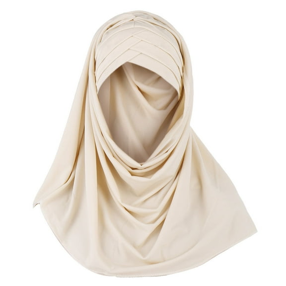 VISALY Hijab Womens Summer Shawls and Wraps | Hats Baseball Caps Cancer Hats for Women Chemo Baotou Hat Muslim Scarf Headscarf Wraps and Shawls Shawl Wrap Shawls and Wraps | 1 Pack