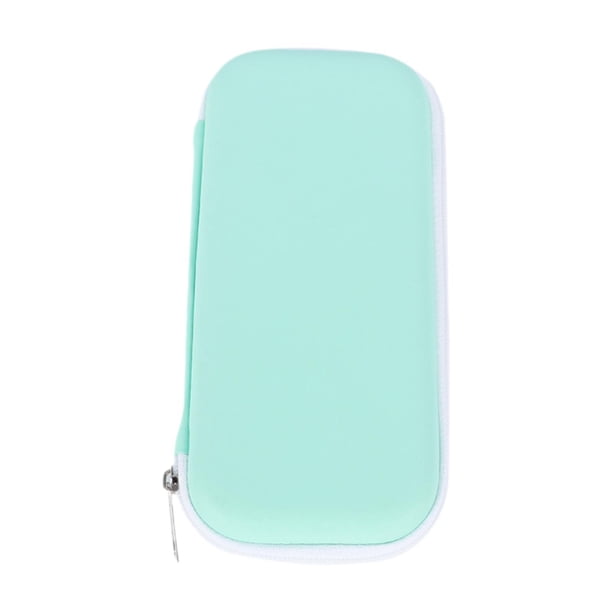 Estuche de viaje para enfriadores de insulina, bolsa térmica para llevar a la diabetes, práctico organizador con cierre de cremallera para exteriores, Verde