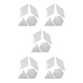 thumbnail image 3 of Youkk 4pcs/set Quilting Ruler Template Tailor Binding Sewing Piecing Style A 5Set, 3 of 6