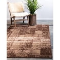 thumbnail image 2 of Unique Loom Tapis d'Automne Rustique 8' x 10' Rectangulaire Marron/beige, 2 of 5