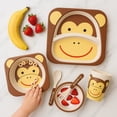 thumbnail image 4 of Domore vajilla infantil mono bambú set 5 piezas platos vasos ecológica niños, 4 of 5