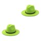 thumbnail image 3 of Sombreros grandes de invierno Minnieouse gorras cálidas de lana vaquero niños Iglesia 58cm, 3 of 6