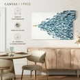 thumbnail image 5 of Elephant Stock A New Direction Wall Art - Horizontal Canvas Wall Art - Living Room Wall Decor - Watercolor Animal Canvas - White And Bluedecor By Norman Wyatt Jr. - 12" x 8", 5 of 8