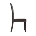 thumbnail image 2 of CorLiving Atwood Dining Set with Dark Brown Leatherette Seats, 2 of 8