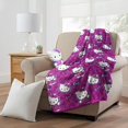 thumbnail image 5 of 40"x50" Sanrio Hello Kitty Silk Touch Kids' Throw Blanket and HD Hugger, 5 of 5