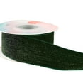 thumbnail image 2 of Hometravel Green Velvet Glitter Ribbon, 5-Yard Sparkle Finish Satin Material, Holiday DIY Craft Supply for Gift and Table Decoration, 2 of 6